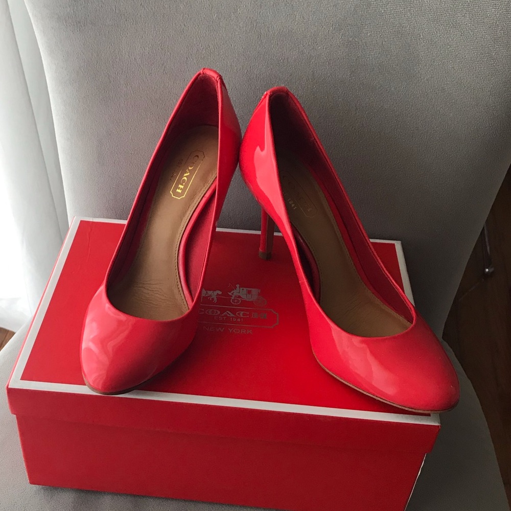 Coach 3” heels